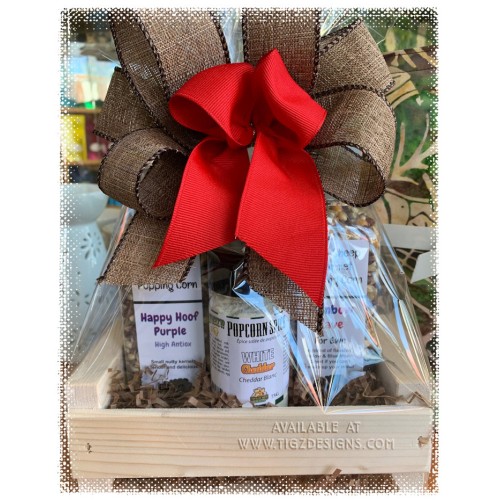 Lil' Popcorn Lover Gift Basket